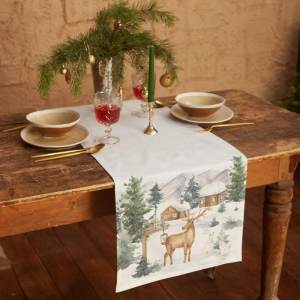 Скатерть прямоугольная Forest animals 40*147 см