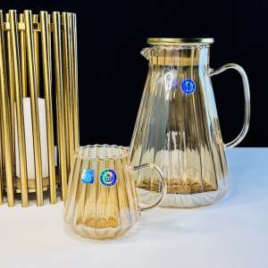 Комплект кувшин, стаканы GOLD
