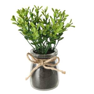 Цветок искусственный в горшке(фото2)