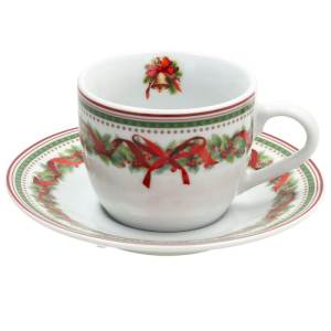 Чашка с блюдцем CHRISTMAS EVE