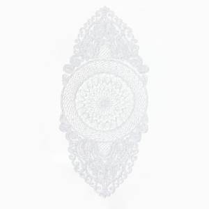 Скатерть прямоугольная WHITE LACE 40*90 см(фото2)