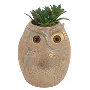 Цветок искусственный в горшке Owl