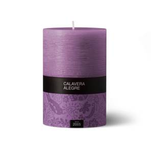 Свеча CALAVERA ALEGRE PURPLE S: купить за 590 руб  Свеча CALAVERA ALEGRE PURPLE S