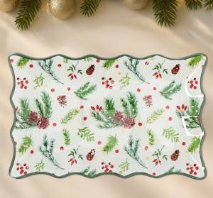 Блюдо Spruce branches