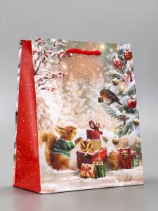 Пакет подарочный S