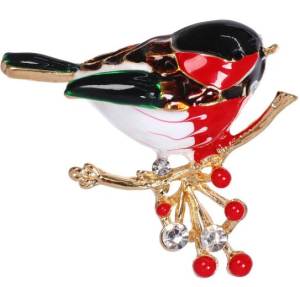 Брошь BULLFINCH