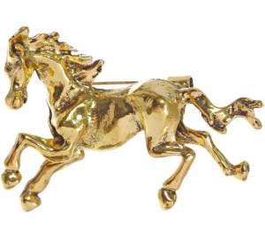 Брошь HORSE