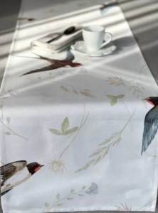 Скатерть прямоугольная BIRD NEST 45*200 см