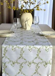 Скатерть прямоугольная GALANTHUS 45*200 см