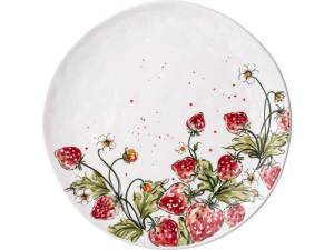 Обеденная тарелка STRAWBERRY: купить за 1090 руб  Обеденная тарелка STRAWBERRY