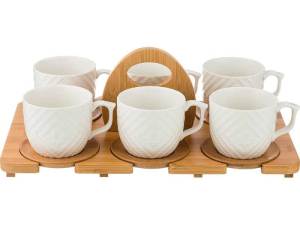 Комплект чашек с блюдцами NATIVE