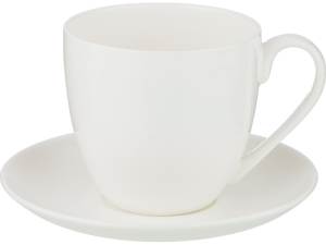 Чашка с блюдцем SILK