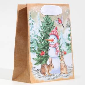 Пакет подарочный S