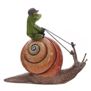 Фигурка FROG ON SNAIL