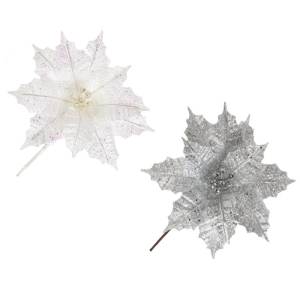 Цветок искусственный POINSETTIA(фото1)