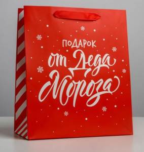 Пакет подарочный M