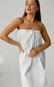 Килт Wafer WOMAN WHITE 85*145 см