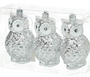 Елочная игрушка Owls