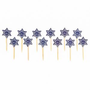 Шпажки SNOWFLAKE 12 шт