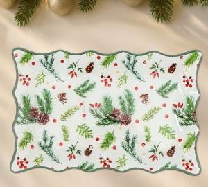 Блюдо Spruce branches