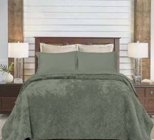 Покрывало с наволочками KARTEKS Boiled Velvet 240*260 см