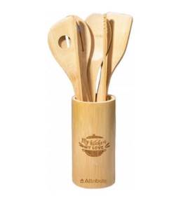 Комплект кухонных принадлежностей BAMBOO: купить за 1250 руб  Комплект кухонных принадлежностей BAMBOO