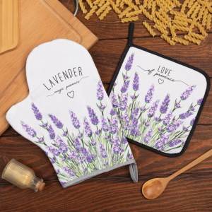 Комплект рукавица/прихватка Lavender