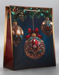 Пакет подарочный M