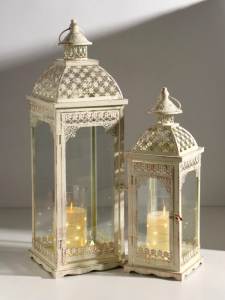 Фонарь декоративный LACE L