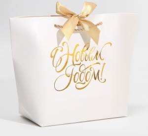 Пакет подарочный M