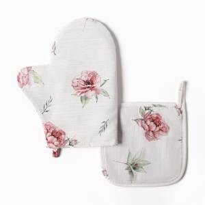 Комплект рукавица/прихватка Bloom