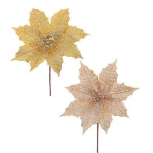 Цветок искусственный POINSETTIA