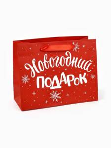 Пакет подарочный S