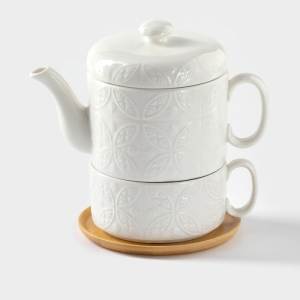 Чайник с чашкой, блюдцем BellaTenero