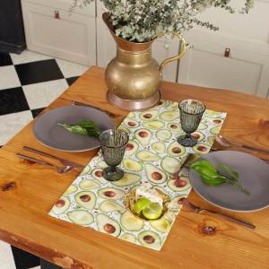Скатерть прямоугольная Avocado 30*70 см: купить за 225 руб  Скатерть прямоугольная Avocado 30*70 см