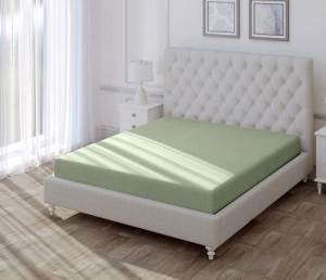 Простынь на резинке MAGICAL NIGHT GREEN 180*200 см(фото2)