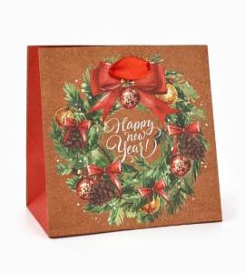 Пакет подарочный S