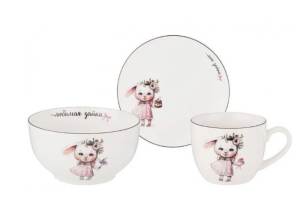 Комплект посуды MY BUNNY