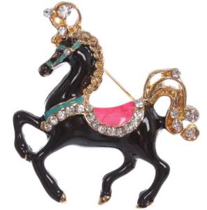 Брошь HORSE