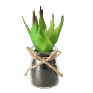 Цветок искусственный в горшке(фото3)