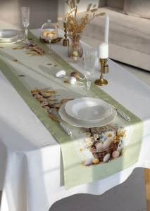 Скатерть прямоугольная декоративная Stesha 40*140 см