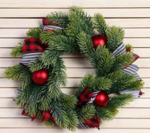 Венок декоративный