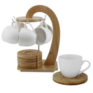 Комплект чашек с блюдцами BAMBOO: купить за 3295 руб  Комплект чашек с блюдцами BAMBOO