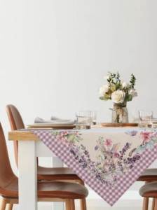 Скатерть декоративная RABBIT LILA 100*100 см