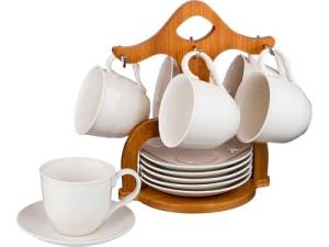 Комплект чашек с блюдцами NATIVE